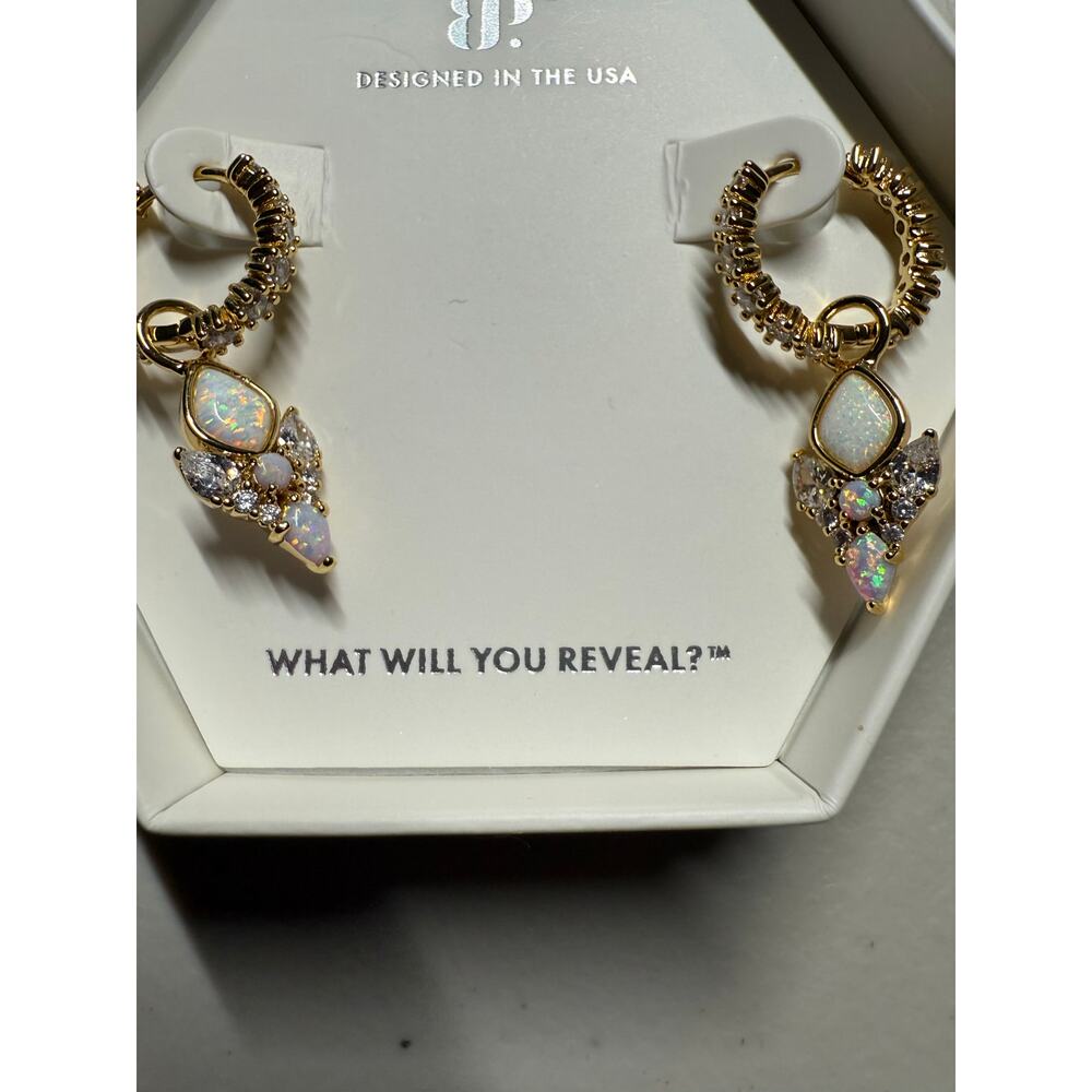 BP Oct 2025 earrings Bejeweled & Mirrored Glow